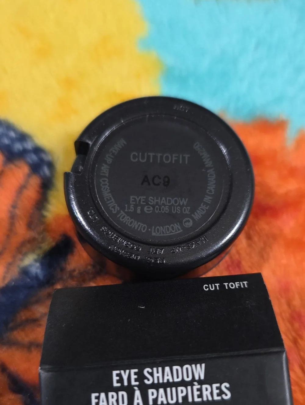 Mac Cut To Fit Eyeshadow